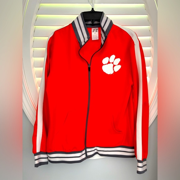 Russell men’s Clemson warm up light weight zip up jacket‎ size medium - Picture 1 of 11